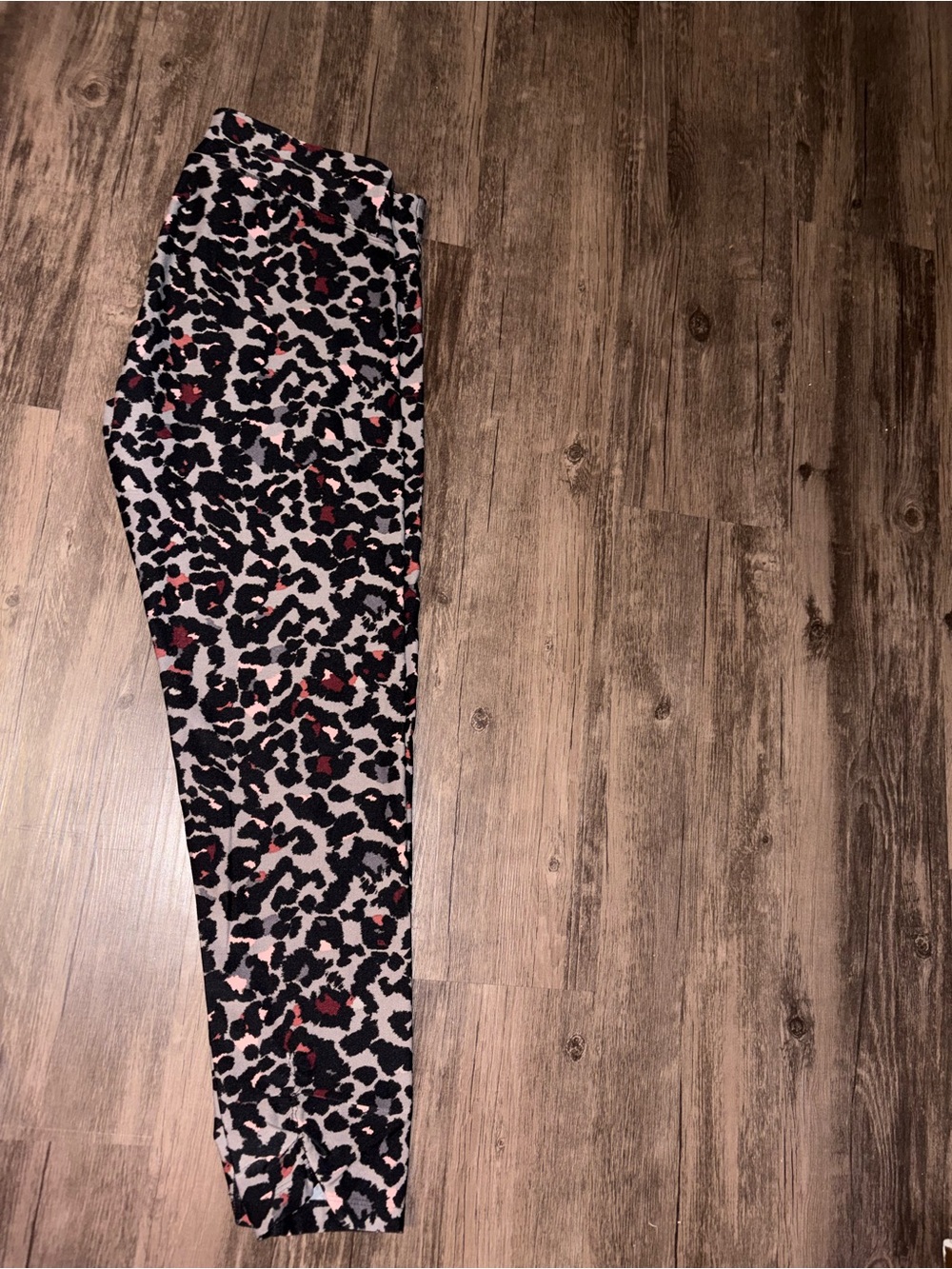 Calvin Klein Black Leopard Print Leggings